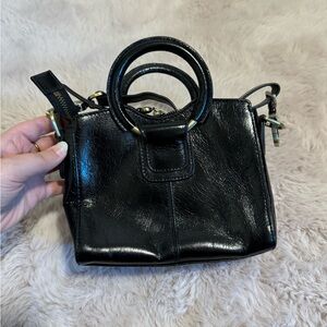 Hobo leather crossbody bag
